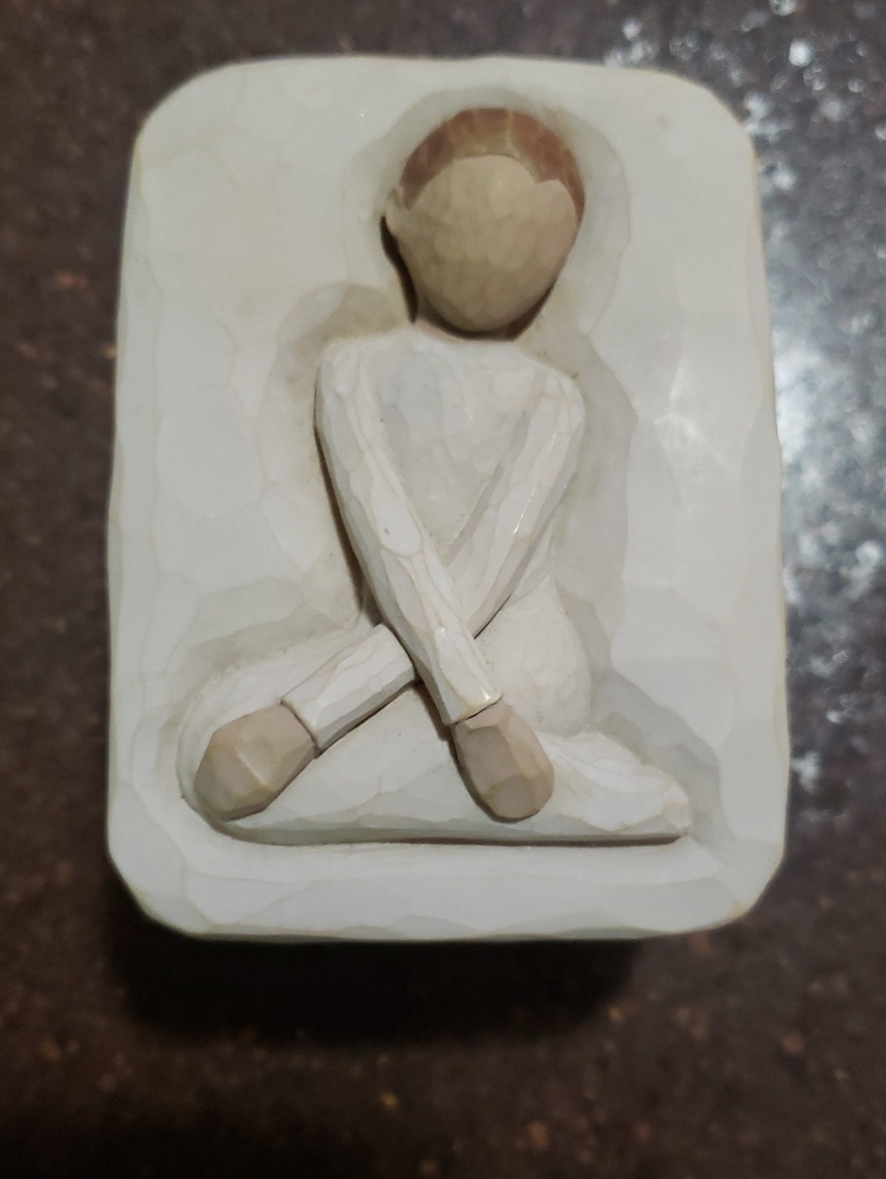 Vintage Willow Tree Serenity Keepsake Trinket Box Susan Lordi Demdaco 2004